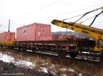 Schutzwagen [60 80 092 3 726-4], Standort sonst Bahnhof Cadolzburg ...