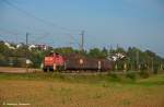 kbs-750-filsbahn 294 863 mit G�terwagen aus G�ppingen auf ihrer fahrt nach Plochingen bei Ebersbach/Fils. (29,09,2011)