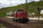 kbs-750-filsbahn V100 2335 der NESA auf ihrer Tfzf durch Esslingen am Neckar in Richtung Ulm. (12,10,2011)