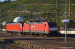 kbs-750-filsbahn Beim warten auf den RE 22039 f�hrt 189 073 und 185 015 durch Esslingen am Neckar in Richtung Ulm. (14,10,2011)