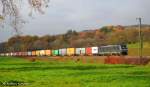 185 571 mit DGS 93376 Bremerhaven Kaiserhaven-Beimerstettn „ boxxpress“ Container ...