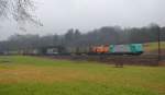 185 614 bekommt Unterst�tzung durch die 271 025 der Northrail ...