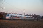 Ein ICE 407 (Velaro D) fuhr von Stuttgart kommend in ...