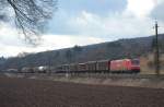 kbs-750-filsbahn 185 181 mit Gz in Richtung M�nchen durch Ebersbach/Fils. (26,02,2012)
