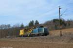 212 329 mit SKL bei Ebersbach/Fils in Richtung Ulm/M�nchen. (17,03,2012) ...