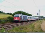 kbs-750-filsbahn 101 070-1 [Adler Mannheim] zieht ihren EC 114 von Klagenfurt/M�nchen in Richtung Stuttgart bei Ebersbach an mir vorbei. (03,08,2010)