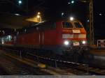 KBS 761 218-Abschied Sag zum Abschied leise 'Servus' mit Lok-bespannten Z�gen auf der Teckbahn. Hier RB13976 an 18:46 Uhr / ab 18:53 Uhr als RB13983 von Kirchheim unter Teck nach Wendlingen am Neckar und zur�ck nach Oberlenningen hier in Wendlingen am Neckar. (11.12.2009)