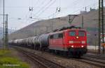 151 070 mit Kesselwagen(Zacs/Zas) ...  Andreas Axmann 16.11.2011