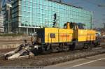Abgestellt im neu geschaffenen Gleisvorfeld Leonhard Weiss 88520. (16,04,2011)  ...