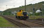 Leonhard Wess M�rklin Lok 88519 kommt auf dem durchfahrt-Gleis 4 ...