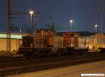 Wir haben fertig, so gesehen im Stuttgarter Hafen-Umschlagbahnhof mit Locon ...