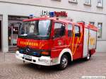 Loschfahrzeuge MB 818 / LF 10/6  der FFW Winnenden am RemsTOTAL Tag in Winnenden. (16;05;2010)