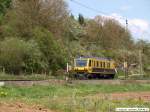 Messzuge Gleisme�-Fahrzeug 200 der Englischen Sperry-Rail International auf dem Weg bei Reichenbach//Fils [KBS 750] vorbei in richtung Stuttgart. (27,04,2010)