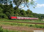rb 143 239 mit n-Wagen als RB 19326 von Geislingen/Steige nach Plochingen unterwegs. (04,06,2010)