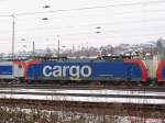 Hinter der Re 482 ...  Andreas Axmann 17.02.2010