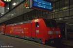 re Baden-W�rttemberg(-Ticket)(`s) neue Werbelok 146 226 im Hbf Stuttgart. (13,12,2011)
