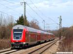 re RE 19213 auf dem weg nach Ulm Hbf bei Gingen(Fils). (26,03,2010)