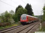 re RE 19217 auf dem Weg von Stuttgart nach Ulm bei Ebersbach/Fils. (05,05,2010)