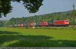 185 377 mit Container/KLV ...  Andreas Axmann 14.05.2011
