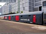schienenverkehrsgesellschaft-svg ExBahnPostwagen D-SVG 55 50 89-35 706 2 (KWICK) am 25,07,2010 im Stuttgarter Hbf.