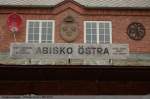 Bahnhof Abisko stra an der Strecke als Malmbanan (Erzbahn) Kiruna-Narvik gelegen. (20,06,2011)
