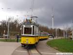 SHB Stuttgarter Historische Strasenbahnenahnen e.V. Die Sonnt�gliche fahrt der Stra�enbahn Linie 23 heute mit dem Mf. Esslingen TW 276 und Mf. Esslingen BW 1241 von Bad Canstatt (Stuttgarter Stra�enbahnmuseum) nach Ruhbank und zur�ck. (11,04,2010)
