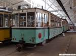 SHB Stuttgarter Historische Strasenbahnenahnen e.V. Beiwagen Nr. 23 der Stra�enbahn Esslingen-Nellingen-Denkendorf (END) im Stra�enbahnmuseum Stuttgart. (11,04,2010)