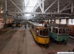 SHB Stuttgarter Historische Strasenbahnenahnen e.V. �berblick in das Stuttgarter Stra�enbahnmuseum. (11,04,2010)