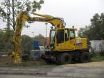 Zweiwegebagger Liebherr 900 der ...  Andreas Axmann 26.12.2009