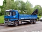 Sonderaufbau MB Actros 2543 - 'Egistuck' Zug in Untert�rkheim/Obert�rkheim. (14;05;2010)