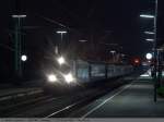 sonderzuge Die Ulmer Eisenbahnfreunde e.V. laden am 29. Januar 2011 zu Dampf und Schnee im Th�ringer Wald ein. �ber Reutlingen – N�rtingen - Plochingen – Stuttgart – Ludwigsburg und Heilbronn nimmt der Zug mit der 139 312 Kurs Richtung Franken. Bild aus N�rtingen. (29,01,2011)