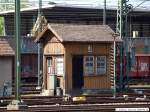 Sonstige Hochbauten Ehemaliger Posten 604 mitten im Plochinger Bahnhofsgel�nde. (24,04,2010)