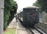 Schmalspurbahnhof Bf. Zittau mit wartender Schmalspurbahn. W�hrend der Historik Mobil ...