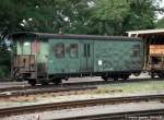 Abgestellter Packwagen 97412 am ...  Andreas Axmann 28.12.2009