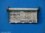 Zuglaufschild 60024/503 KOWALSKI G�RLITZ ...  Andreas Axmann 30.12.2009