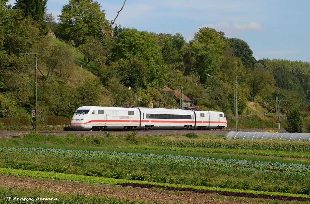 410 101 auf Überführungsfahrt von München-Milbertshofen nach Müllheim (Baden) durch Reichenbach/Fils. (17.09.2012)
