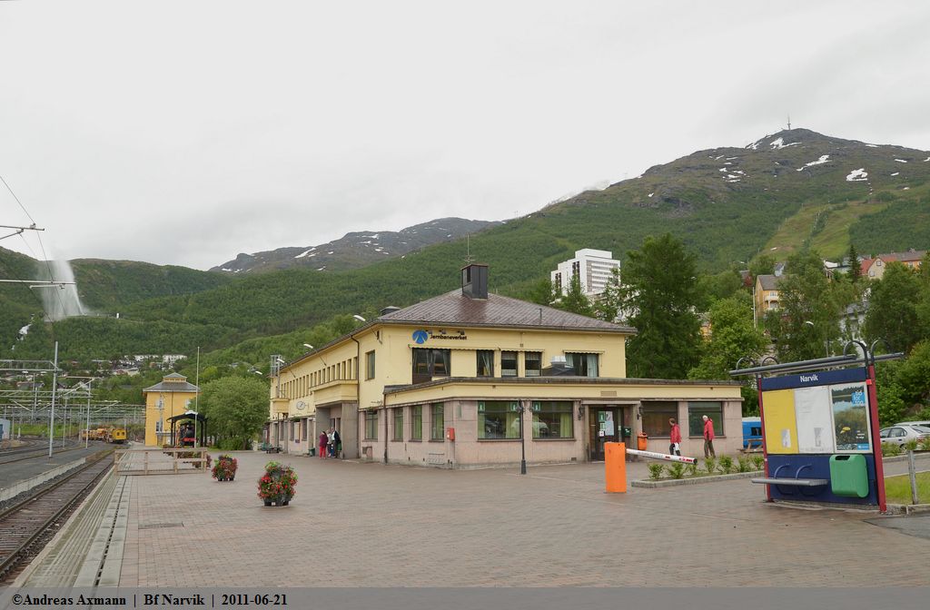 Bahnhof Narvik. (21,06,2011)
