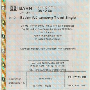 Ticket flughafen württemberg baden Travel with