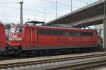 plochingen/181179/auf-gleis-16-abgestellt-151-055 Auf Gleis 16 abgestellt 151 055. (18,02,2012)