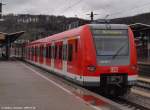 Die bereitgestellte 423 001 in Plochingen zur weiterfahrt nach Herrenberg. (24.11.2009)