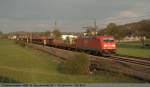 guterzuge/133489/185-266-mit-gueterzug-in-richtung 185 266 mit Güterzug in Richtung Stuttgart/Kornwestheim durch Ebersbach/Fils. (15,04,2011)