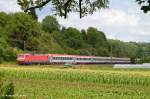 kbs-750-filsbahn/212808/120-157-mit-ic-118-durch 120 157 mit IC 118 durch Reichenbach/Fils nach Stuttgart. (03,08,2012)